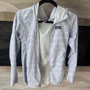 Patagonia Light Blue Geometric Jacket